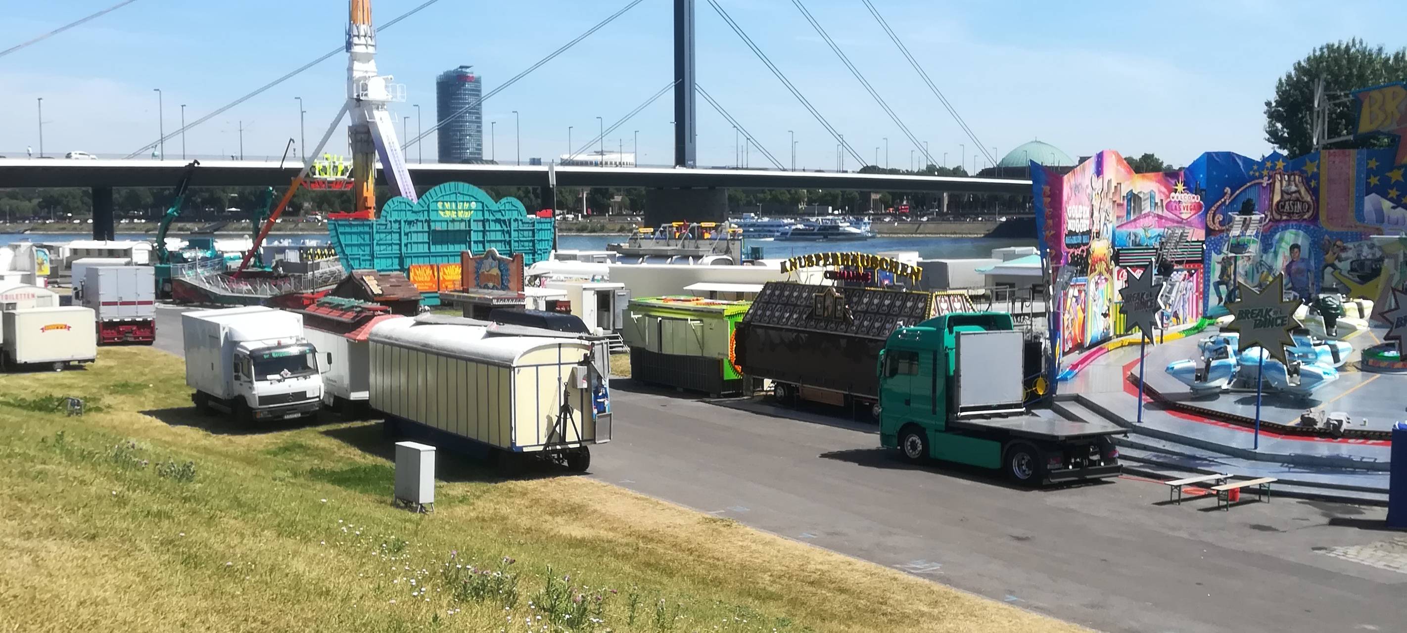 Größte Kirmes am Rhein 2019