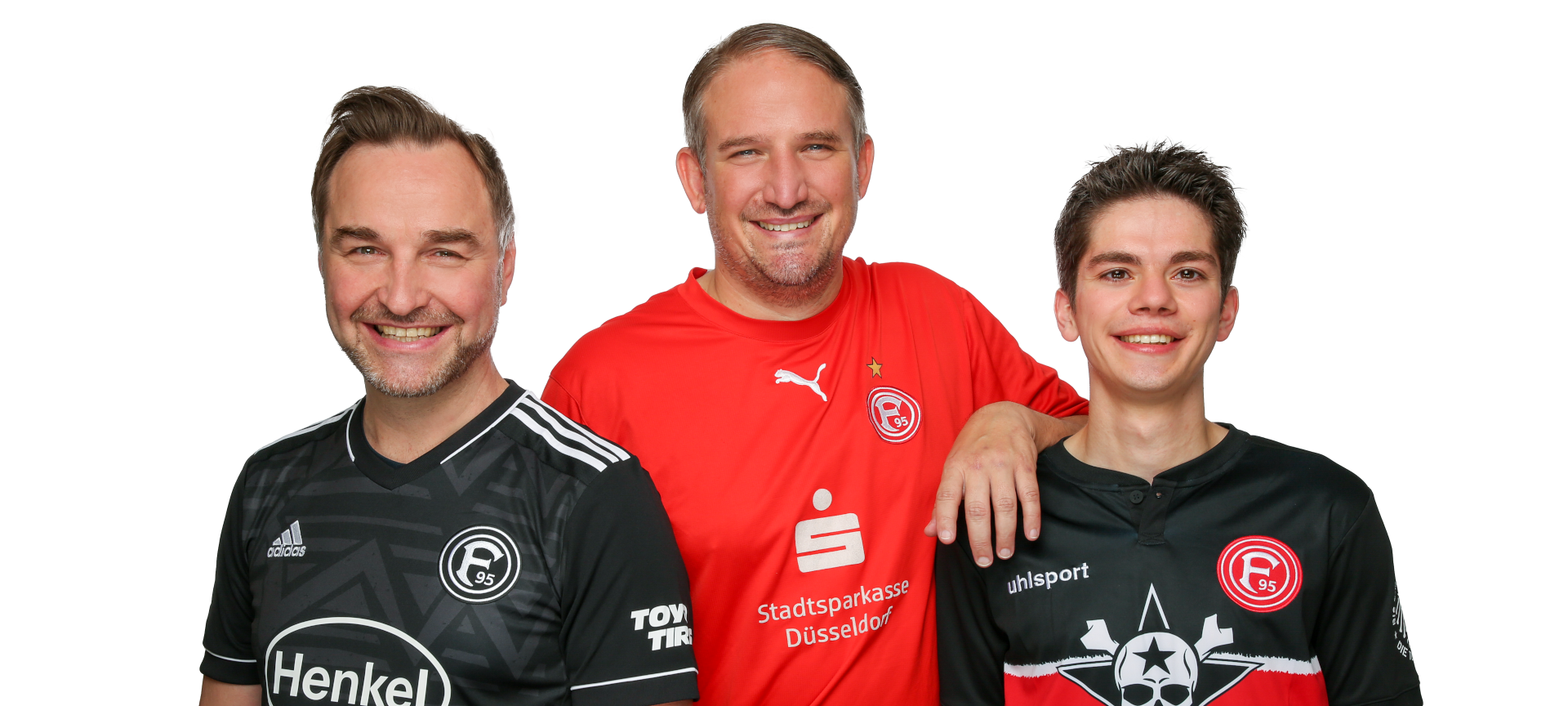Das Team von 95 um 6: Andreas Grunwald, Olli Bendt und Robert Janz