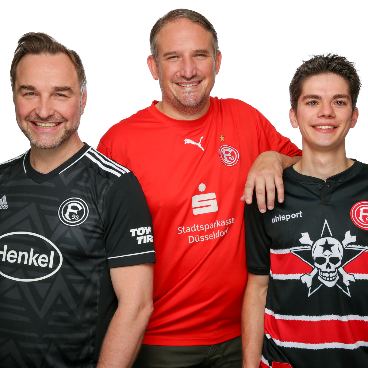 Das Team von 95 um 6: Andreas Grunwald, Olli Bendt und Robert Janz