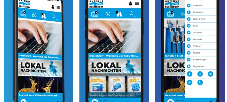 Unsere Antenne Düsseldorf-App