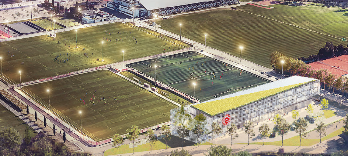 Fortuna Düsseldorf: Neubau für Nachwuchs und Geschäftsstelle