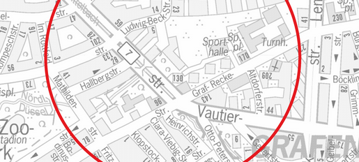 Bombenfund in Mörsenbroich