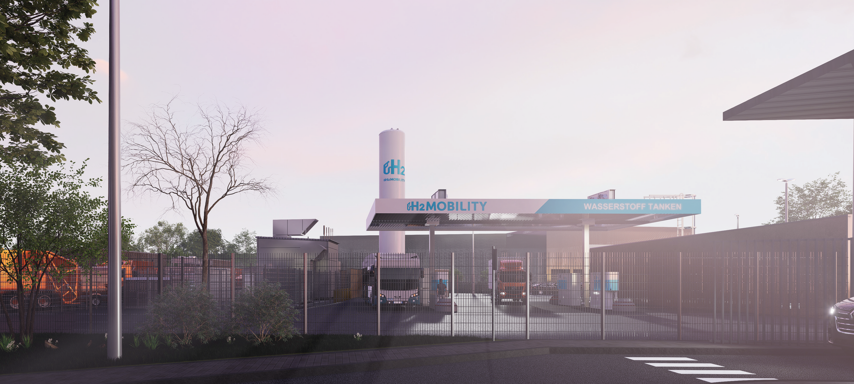 Düsseldorf-Flingern bekommt eine Wasserstoff-Tankstelle