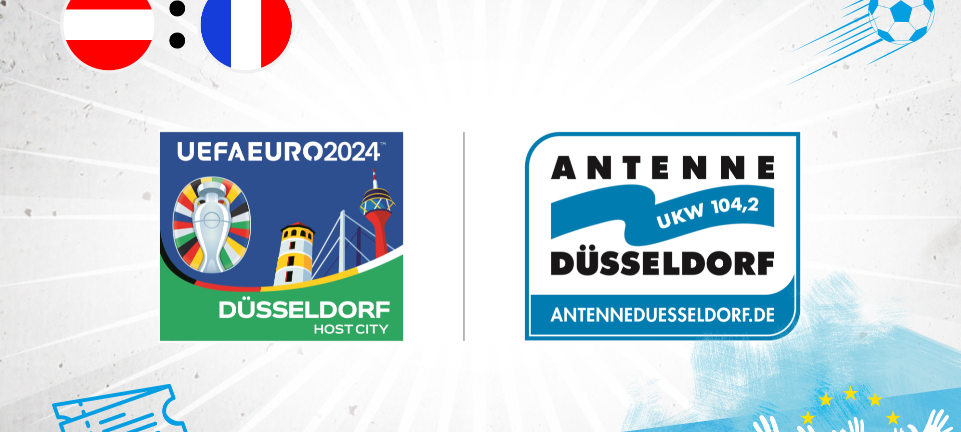 EM-Tickets für Österreich - Frankreich gewinnen