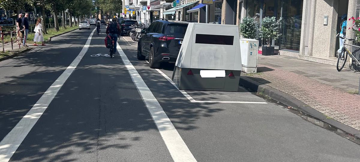 Düsseldorf: viele Tempoverstöße auf der Luegallee