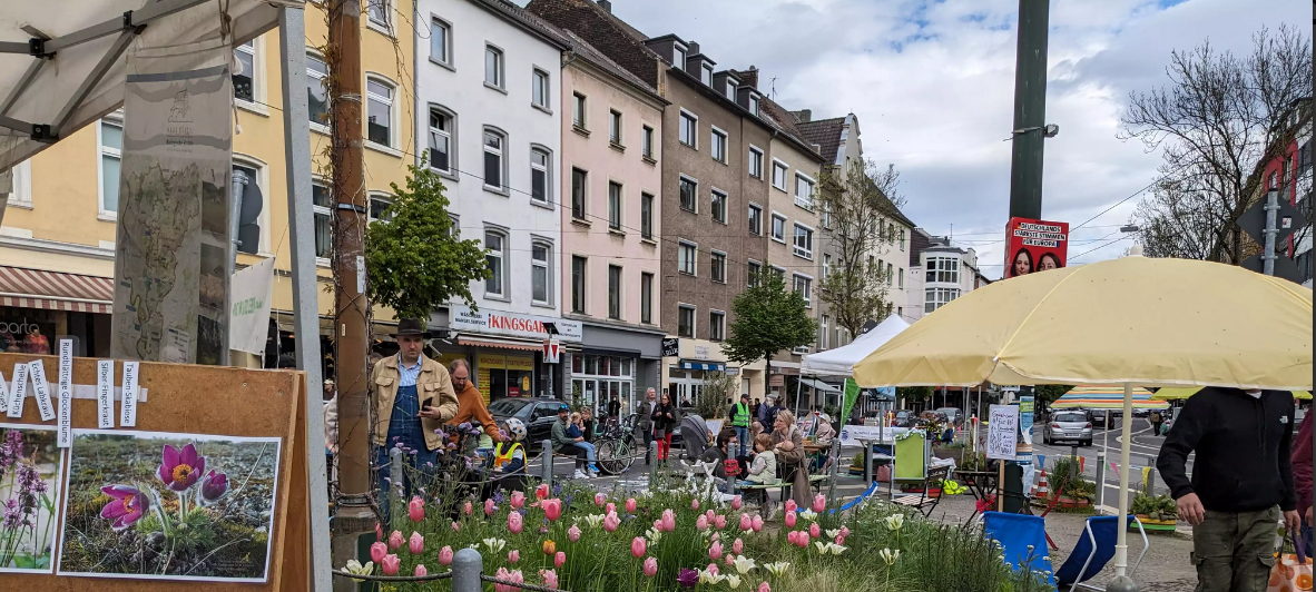 Heute ist Parking Day in Düsseldorf