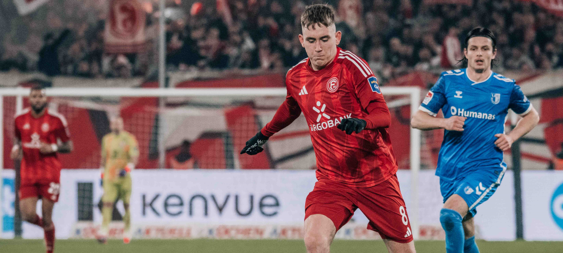 Spielszene aus dem Fortuna-Heimspiel gegen Magdeburg.