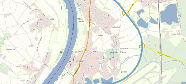 Traktor-Demo im Berufsverkehr