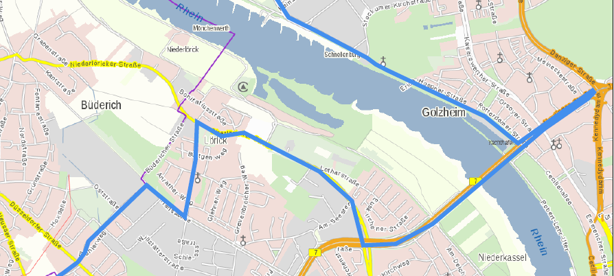 Traktor-Demo im Berufsverkehr