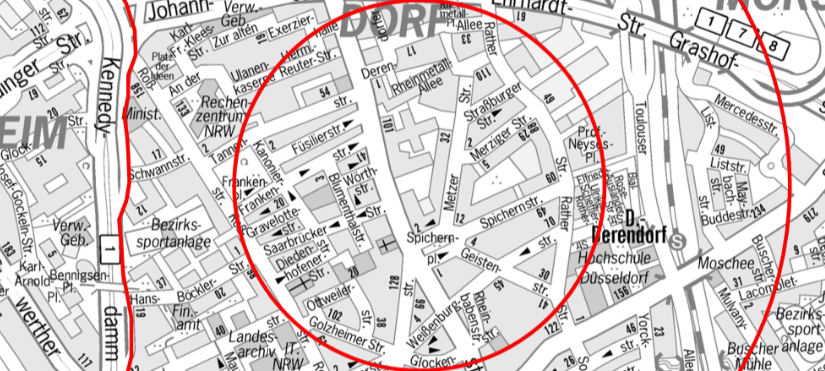 Bombe in Derendorf erfolgreich entschärft