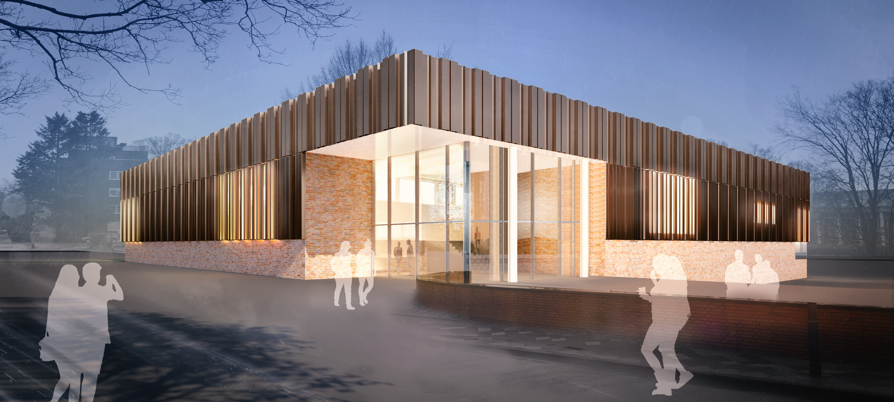 Neue Sporthalle in Düsseldorf-Niederkassel